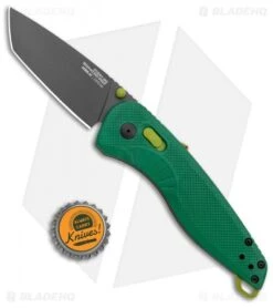 SOG Aegis AT Tanto AT-XR Lock Knife Forest Green GRN W/Safety (3.13" Black) -SOG Sales Store SOG Aegis AT TAnto Lock Forest Green Black BHQ 122327 jr bottlecap