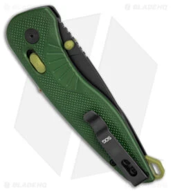 SOG Aegis AT Tanto AT-XR Lock Knife Forest/Moss GRN W/Safety (3.1" Black) 8 SOG Aegis AT Tanto AT-XR Lock Knife Forest/Moss GRN W/Safety (3.1" Black) -SOG Sales Store SOG Aegis AT Tanto AT XR Lock Knife Forest Moss GRN w Safey 3in Black BHQ 170626 td side