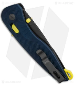 SOG Aegis AT XR Assisted Knife Tanto Indigo/Acid Yellow GRN (3.1" Ti Nitride) 8 SOG Aegis AT XR Assisted Knife Tanto Indigo/Acid Yellow GRN (3.1" Ti Nitride) -SOG Sales Store SOG Aegis AT XR Assisted Knife Tanto Indigo Acid Yellow GRN 3in Ti Nitride BHQ 140867 td side
