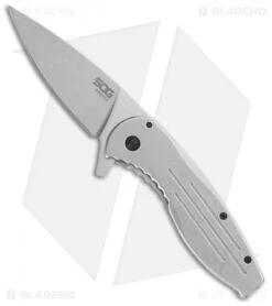 SOG Aegis FLK Frame Lock Knife (3.4" Bead Blast)