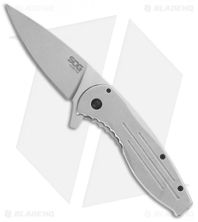 SOG Aegis FLK Frame Lock Knife (3.4" Bead Blast) 3 SOG Aegis FLK Frame Lock Knife (3.4" Bead Blast)