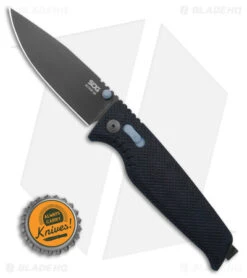 SOG Altair XR Lock Folding Knife Squid Ink Black/Blue Nylon (3.2" Black) -SOG Sales Store SOG Altair XR Lock Folding Knife Squid Ink Black Blue GRN 3in Black BHQ 140849 td size