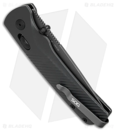 SOG Flash AT-XR Lock Spring Assisted Knife Urban Gray GRN (3.4" Dark Gray D2) 5 SOG Flash AT-XR Lock Spring Assisted Knife Urban Gray GRN (3.4" Dark Gray D2) - Image 3