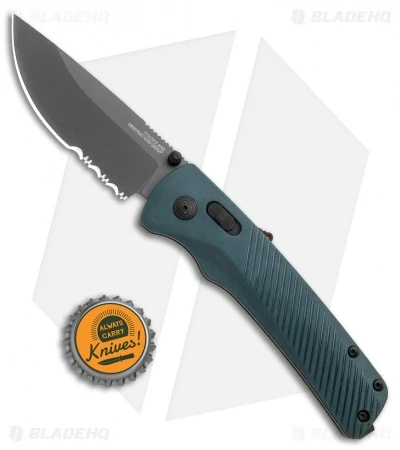 SOG Flash AT-XR Lock Knife Urban Gray GRN (3.45" Dark Gray Serr) 6 SOG Flash AT-XR Lock Knife Urban Gray GRN (3.45" Dark Gray Serr) - Image 4