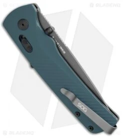 SOG Flash AT-XR Lock Knife Urban Gray GRN (3.45" Dark Gray) 8 SOG Flash AT-XR Lock Knife Urban Gray GRN (3.45" Dark Gray) -SOG Sales Store SOG Flash Mk3 ATXR Lock Urban Gray Blue Gray BHQ 105724 jr side