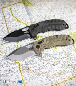 SOG KIKU XR XR-Lock Knife Natural Linen Micarta (3" Satin) -SOG Sales Store SOG KIKU XR XR Lock Knife Natural Linen Micarta Satin BHQ 99486 kp map web