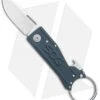 SOG Keytron Clip Point Folding Knife Key Chain Gray (1.9" Satin) KT1004-CP 2 SOG Keytron Clip Point Folding Knife Key Chain Gray (1.9" Satin) KT1004-CP -SOG Sales Store SOG Keytron CP Key Chain Gray Satin KT1004 CP BHQ 104067 jr