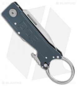 SOG Keytron Clip Point Folding Knife Key Chain Gray (1.9" Satin) KT1004-CP 8 SOG Keytron Clip Point Folding Knife Key Chain Gray (1.9" Satin) KT1004-CP -SOG Sales Store SOG Keytron CP Key Chain Gray Satin KT1004 CP BHQ 104067 jr side