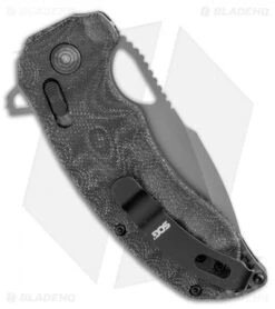 SOG Kiku XR LTE Blackout XR-Lock Knife Black Micarta (3" Black) 12-27-04-57 8 SOG Kiku XR LTE Blackout XR-Lock Knife Black Micarta (3" Black) 12-27-04-57 -SOG Sales Store SOG Kiku XR LTE Blackout XR Lock Knife Black Micarta 3 Black 12 27 04 57 BHQ 116850 LS Side
