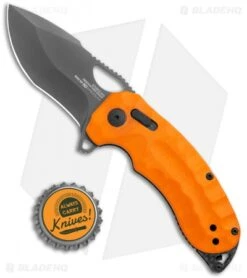 SOG Kiku XR LTE Knife Orange G-10 (3" Gray) 12-27-03-57 9 SOG Kiku XR LTE Knife Orange G-10 (3" Gray) 12-27-03-57 -SOG Sales Store SOG Kiku XR LTE Blackout XR Lock Orange G 10 Black 12 27 03 57 BHQ 116851 jr bottlecap