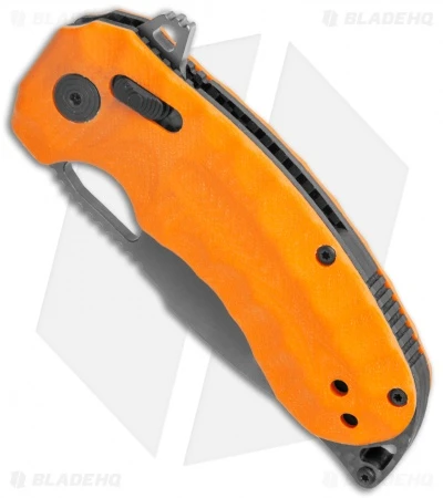SOG Kiku XR LTE Knife Orange G-10 (3" Gray) 12-27-03-57 4 SOG Kiku XR LTE Knife Orange G-10 (3" Gray) 12-27-03-57 - Image 2