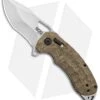 SOG KIKU XR XR-Lock Knife Natural Linen Micarta (3" Satin) 2 SOG KIKU XR XR-Lock Knife Natural Linen Micarta (3" Satin) -SOG Sales Store SOG Kiku XR Natural Linen Micarta Satin BHQ 99486 jr