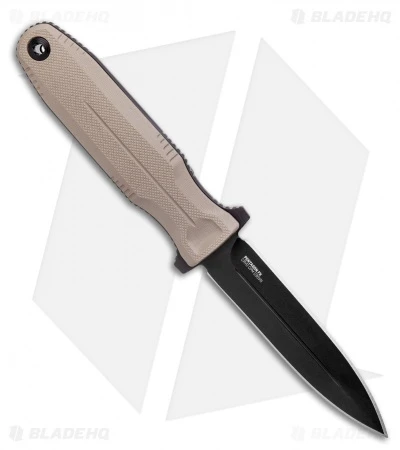 SOG Knives Pentagon FX Fixed Blade Knife Flat Dark Earth G10 (4.75" Black) 4 SOG Knives Pentagon FX Fixed Blade Knife Flat Dark Earth G10 (4.75" Black) - Image 2