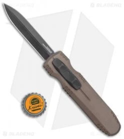 SOG Knives Pentagon OTF Automatic Knife FDE Dagger (3.8" Black) -SOG Sales Store SOG Knives Pentagon OTF Auto FDE Dagger Black BHQ 120700 jr bottlecap
