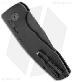 SOG Knives SOG-TAC AU Compact Automatic Knife Black (3" Black) 8 SOG Knives SOG-TAC AU Compact Automatic Knife Black (3" Black) -SOG Sales Store SOG Knives SOG TAC AU Compact Auto Black Black 15 38 07 57 BHQ 119252 jr side