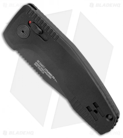 SOG Knives SOG-TAC AU Compact Automatic Knife Black (3" Black) 4 SOG Knives SOG-TAC AU Compact Automatic Knife Black (3" Black) - Image 2