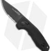 SOG Knives SOG-TAC AU Compact Automatic Knife Black (3" Black Serr) 1 SOG Knives SOG-TAC AU Compact Automatic Knife Black (3" Black Serr) -SOG Sales Store SOG Knives SOG TAC AU Compact Auto Black Black Serr 15 38 08 57 BHQ 119253 jr
