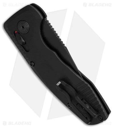 SOG Knives SOG-TAC AU Compact Automatic Knife CA Special Black (2" Black) 5 SOG Knives SOG-TAC AU Compact Automatic Knife CA Special Black (2" Black) - Image 3