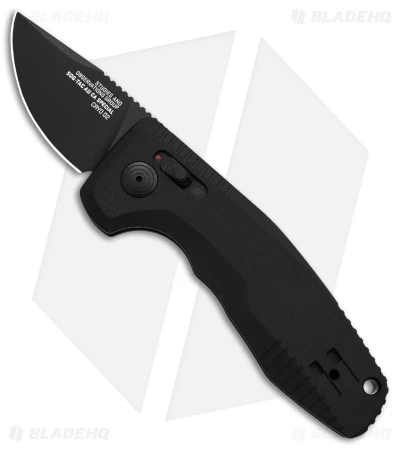SOG Knives SOG-TAC AU Compact Automatic Knife CA Special Black (2" Black) 3 SOG Knives SOG-TAC AU Compact Automatic Knife CA Special Black (2" Black)