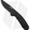 SOG Knives SOG-TAC AU Automatic Knife Black Aluminum (3.4" Black Serr) 2 SOG Knives SOG-TAC AU Automatic Knife Black Aluminum (3.4" Black Serr) -SOG Sales Store SOG Knives TAC AU Automatic Knife Black 3in Black Serr BHQ 119259 td