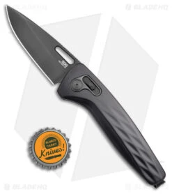 SOG One-Zero XR Lock Knife Black Aluminum (3.1" Black Chrome) -SOG Sales Store SOG One Zero XR Lock Black Aluminum Black Chrome BHQ 140870 jr bottlecap
