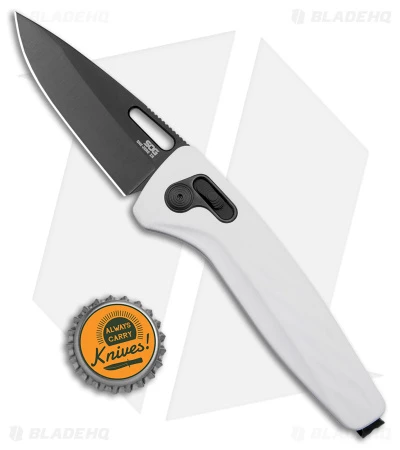 SOG One-Zero XR Lock Knife White Al (3.1" Black Chrome) 6 SOG One-Zero XR Lock Knife White Al (3.1" Black Chrome) - Image 4