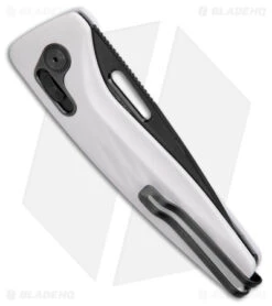 SOG One-Zero XR Lock Knife White Al (3.1" Black Chrome) 8 SOG One-Zero XR Lock Knife White Al (3.1" Black Chrome) -SOG Sales Store SOG One Zero XR Lock White Aluminum Black Chrome BHQ 140872 jr side