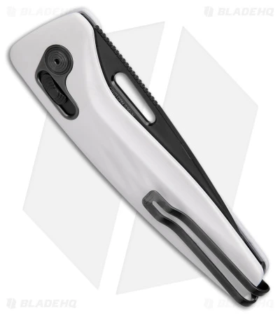 SOG One-Zero XR Lock Knife White Al (3.1" Black Chrome) 5 SOG One-Zero XR Lock Knife White Al (3.1" Black Chrome) - Image 3