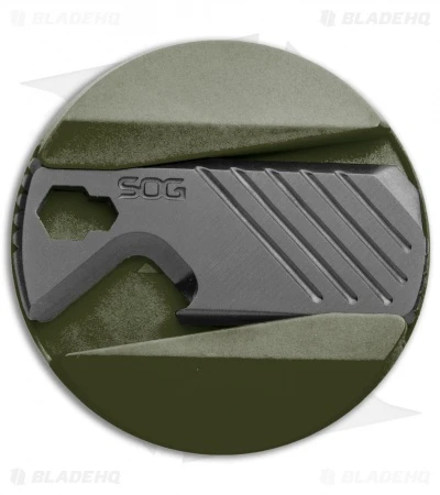 SOG PopGrip Multi-Tool Moss Green + Black 805106 4 SOG PopGrip Multi-Tool Moss Green + Black 805106 - Image 2