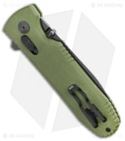 SOG Pentagon XR Lock Knife OD Green G-10 (3.5" Black) 11 SOG Pentagon XR Lock Knife OD Green G-10 (3.5" Black) -SOG Sales Store SOG Pentagon Mk3 I Arc Lock Folding Knife OD Green 4in 12 61 02 57 BHQ 105687 LS Side