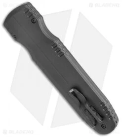 SOG Knives Pentagon OTF Automatic Dagger Knife Black (3.8" Black) -SOG Sales Store SOG Pentagon OTF Blackout 15 61 01 57 BHQ 120699 jr side