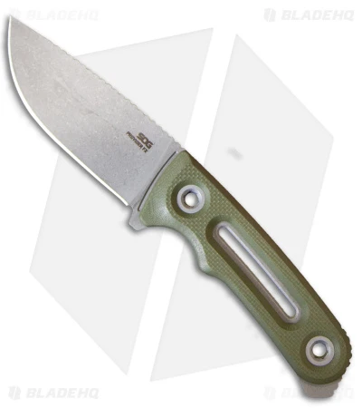 SOG Provider FX Fixed Blade Knife G-10 Green (3.25" SW) 17350157 3 SOG Provider FX Fixed Blade Knife G-10 Green (3.25" SW) 17350157