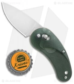SOG Sculptura Drop Point Arc-Lock Knife Green Zytel (2" Satin) 9 SOG Sculptura Drop Point Arc-Lock Knife Green Zytel (2" Satin) -SOG Sales Store SOG Sculptura dp arc lock green zytel satin BHQ 74894 jr bottlecap