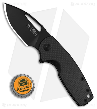 SOG Stout FLK Frame Lock Knife Carbon Fiber (2.6" Black) 6 SOG Stout FLK Frame Lock Knife Carbon Fiber (2.6" Black) - Image 4