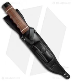 SOG Super SOG Bowie Fixed Blade Knife Leather (7.5" Black) SB1T-L 8 SOG Super SOG Bowie Fixed Blade Knife Leather (7.5" Black) SB1T-L -SOG Sales Store SOG Super SOG Leather Black SOGSB1TL BHQ 67158 jr sheath