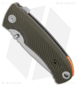 SOG Tellus ATK Assisted Frame Lock Knife OD Green/Orange (3.2" SW) -SOG Sales Store SOG Tellus ATK Assisted FL OD Green Orange SW BHQ 177278 jr spine