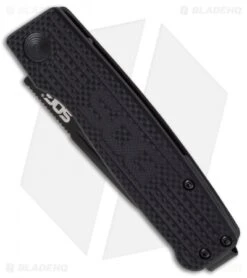 SOG Terminus Slip Joint Folding Knife Black G-10 (3" Black) 6 SOG Terminus Slip Joint Folding Knife Black G-10 (3" Black) -SOG Sales Store SOG Terminus Black TM1002 BX jr spine