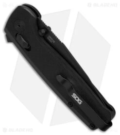 SOG Terminus XR Lock Knife Black G-10 (3" Black) TM1027 8 SOG Terminus XR Lock Knife Black G-10 (3" Black) TM1027 -SOG Sales Store SOG Terminus XR Lock Knife Black G10 3in Black BHQ 104060 td