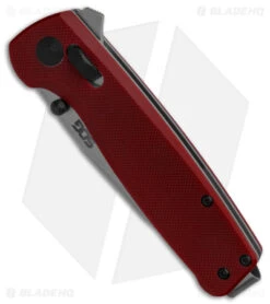 SOG Terminus XR Lock Knife Crimson Red G-10 (3" Stonewash) TM1023-BX 7 SOG Terminus XR Lock Knife Crimson Red G-10 (3" Stonewash) TM1023-BX -SOG Sales Store SOG Terminus XR Lock Knife Crimson Red G10 3in Stonewash BHQ 99815 td spine