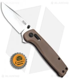 SOG Terminus XR Lock Knife Tan G-10 (3" Stonewash) TM1024-CP -SOG Sales Store SOG Terminus XR Lock Knife Tan G 10 3 in BHQ 137485 td size