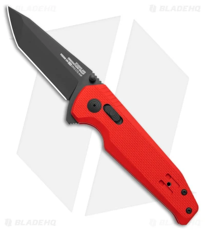 SOG Vision XR LTE Flipper Knife Red G-10 (3.4" Black) 3 SOG Vision XR LTE Flipper Knife Red G-10 (3.4" Black)