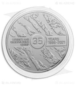 SOG Vision XR LTE Flipper Knife Black Ti (3.4" Black) 35th Anniversary Edition -SOG Sales Store SOG Vision XR Lock Knife Black G10 3in Black 35th Anniversary Edition BHQ 136432 td coin