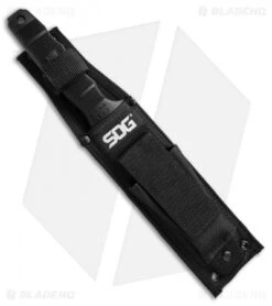 SOG Seal Team Elite Fixed Knife W/ Nylon Sheath (TiNi SER) SE37-N -SOG Sales Store SOG seal team elite cylon sheath SE37 N BHQ 3017 er sheath