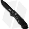 SOG Bladelight Folder Mini Black Knife + LED Flashlight (3" Black) BLT61-CP -SOG Sales Store sog bladelight folder mini black blt61 cp cm