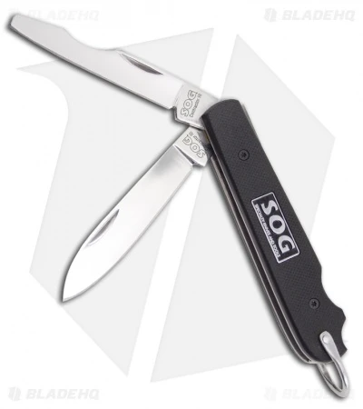 SOG Contractor III Pocket Knife (2.875" Satin Plain) EL-30 3 SOG Contractor III Pocket Knife (2.875" Satin Plain) EL-30