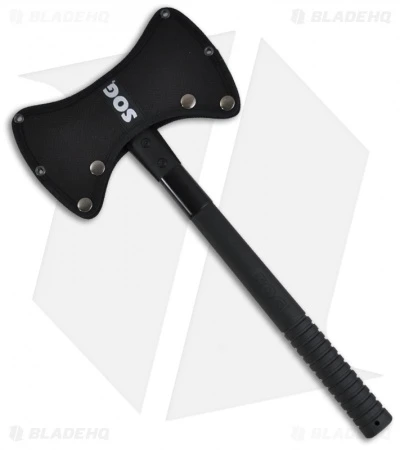 SOG Double-Headed Tactical Axe W/ Nylon Sheath (Black) F12-N 4 SOG Double-Headed Tactical Axe W/ Nylon Sheath (Black) F12-N - Image 2