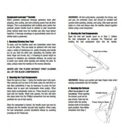 SOG PowerLock EOD Multi-Tool W/ V-Cutter (Black) B63-N 13 SOG PowerLock EOD Multi-Tool W/ V-Cutter (Black) B63-N -SOG Sales Store sog eod powerlock black b63 n instructions 2
