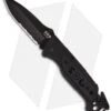 SOG Escape Lockback Knife Black (3.4" Black Serr) FF-25 1 SOG Escape Lockback Knife Black (3.4" Black Serr) FF-25 -SOG Sales Store sog escape ff 25