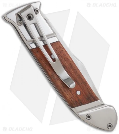 SOG Fielder Liner Lock Knife Wood (3.5" Satin) FF-30 4 SOG Fielder Liner Lock Knife Wood (3.5" Satin) FF-30 - Image 2