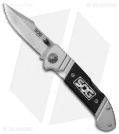 SOG Fielder Mini Spring Assisted Knife (2.75" Satin) FF3302